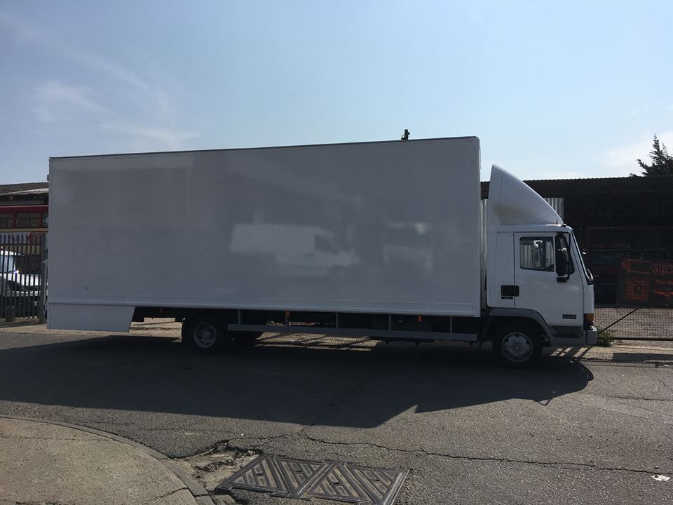 White van that's used for removals in Benfleet